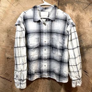 Flannel button up - universal thread size 1X